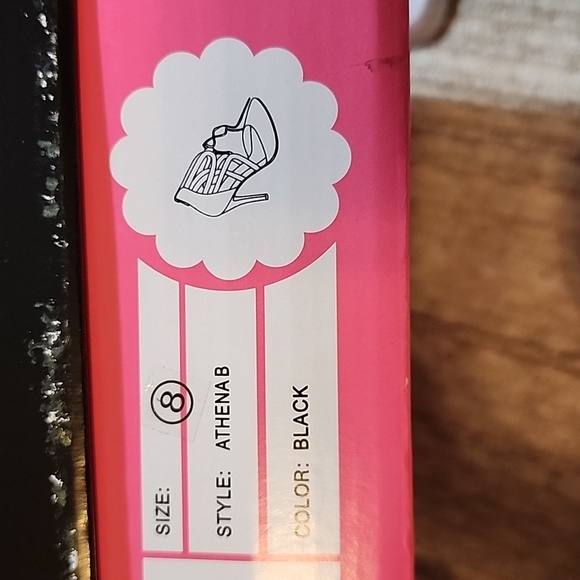 Charlotte Russe Athena black heels - Picture 6 of 6